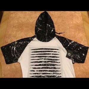 COPY - Boys Short Sleeve Hoodie T-shirt